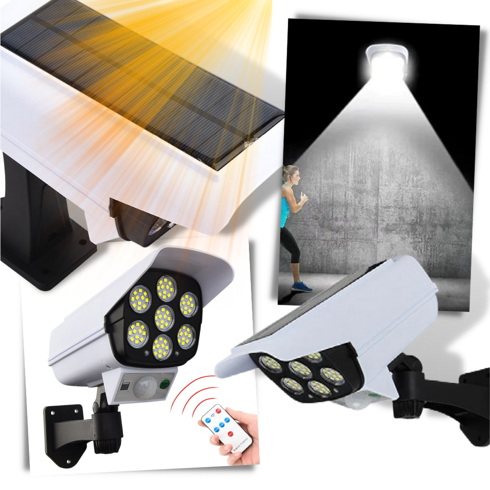 Solar-Bewegungsmelder LED-Lampe - Odeut