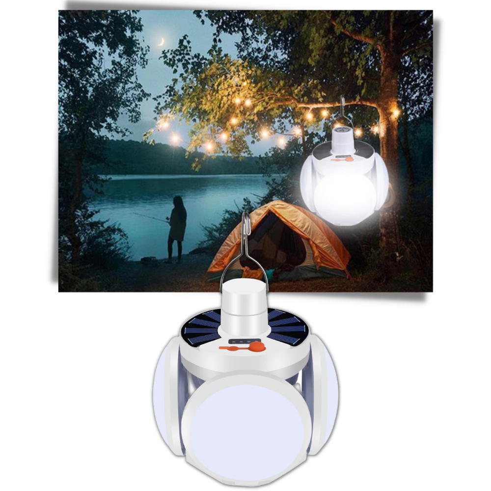 Wiederaufladbare Camping-LED-Lampe - Odeut