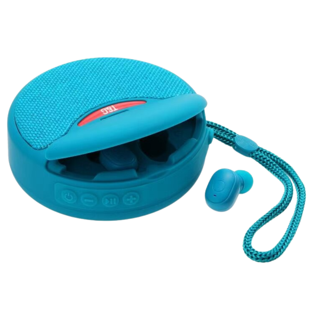 Kabelloser Bluetooth-Lautsprecher mit Kopfhörern - Ozerty