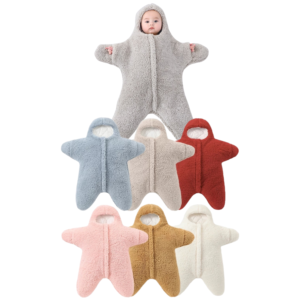 seestern schlafsack Baby-Schlafsäcke | Flauschige Säuglings-Wickeltasche | Babyartikel