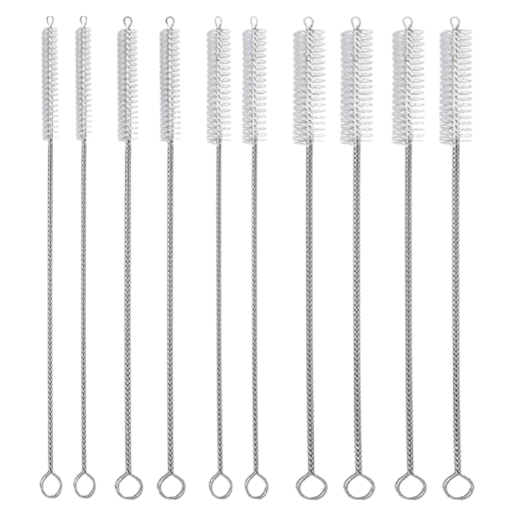 10er-Pack Strohhalm-Reinigungsbürste