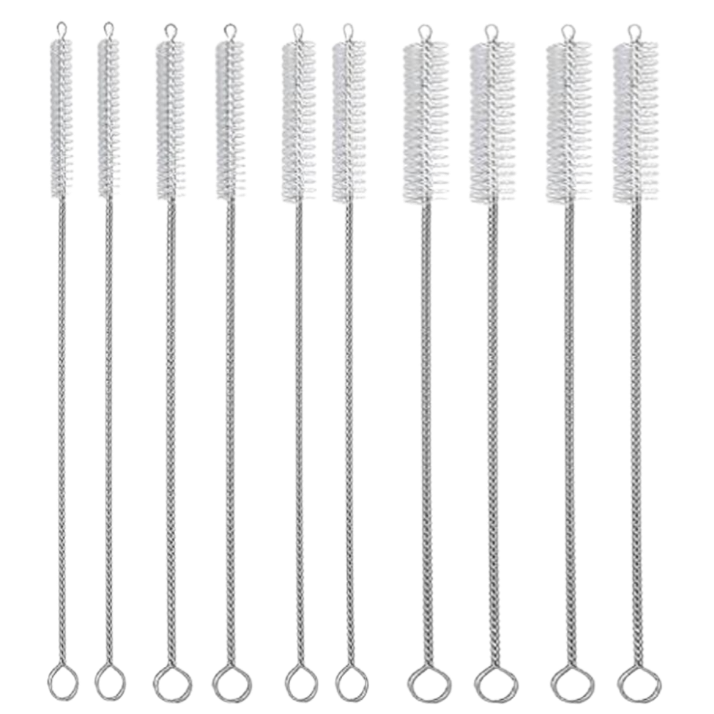 10er-Pack Strohhalm-Reinigungsbürste - Ozerty