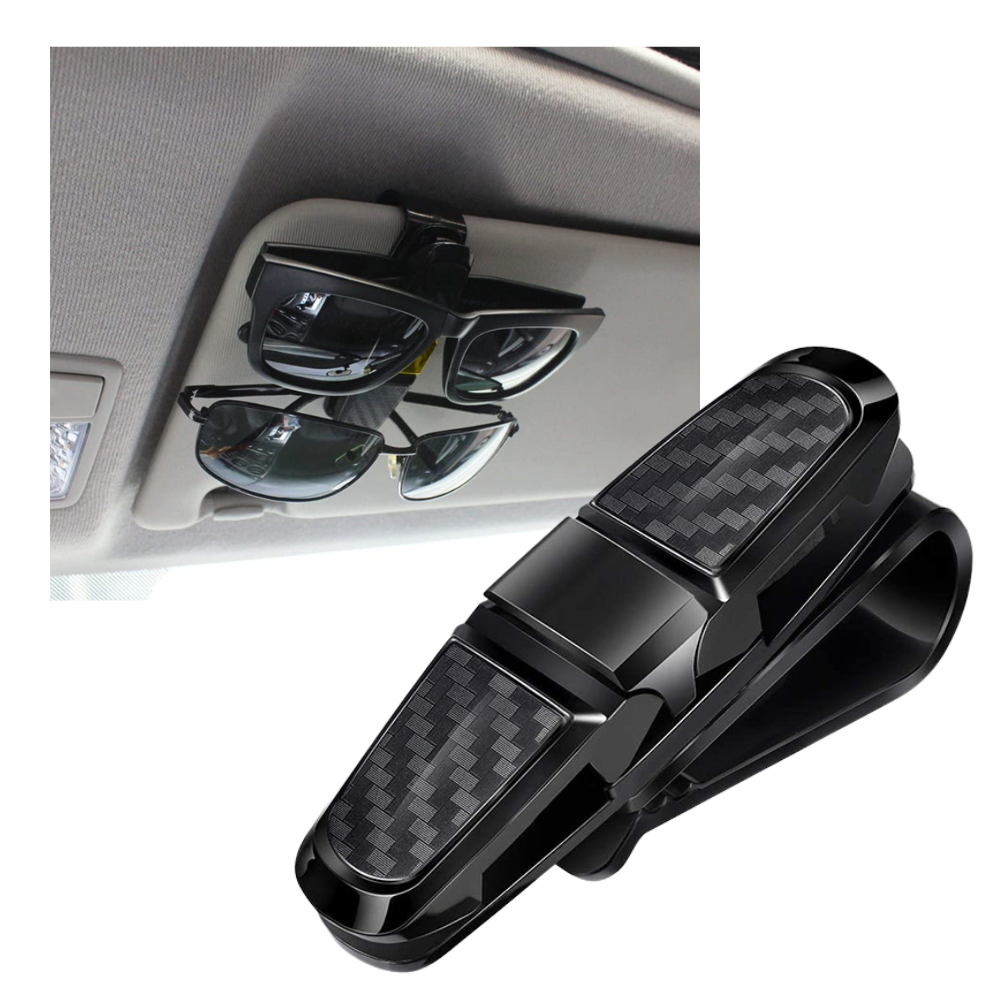 Sonnenbrillenhalter für das Auto-Visier - Ozerty
