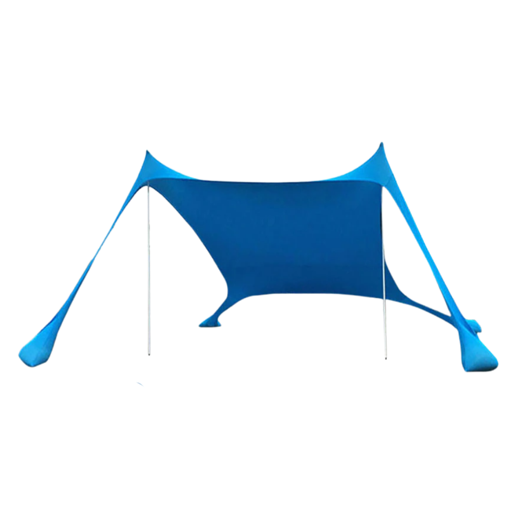 Lightweight sun protection tent for the beach