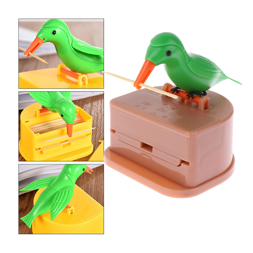 Vogel-Zahnstocher-Spender-Box - Ozerty