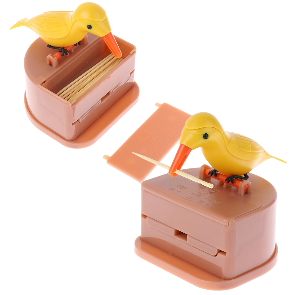 Vogel-Zahnstocher-Spender-Box - Ozerty