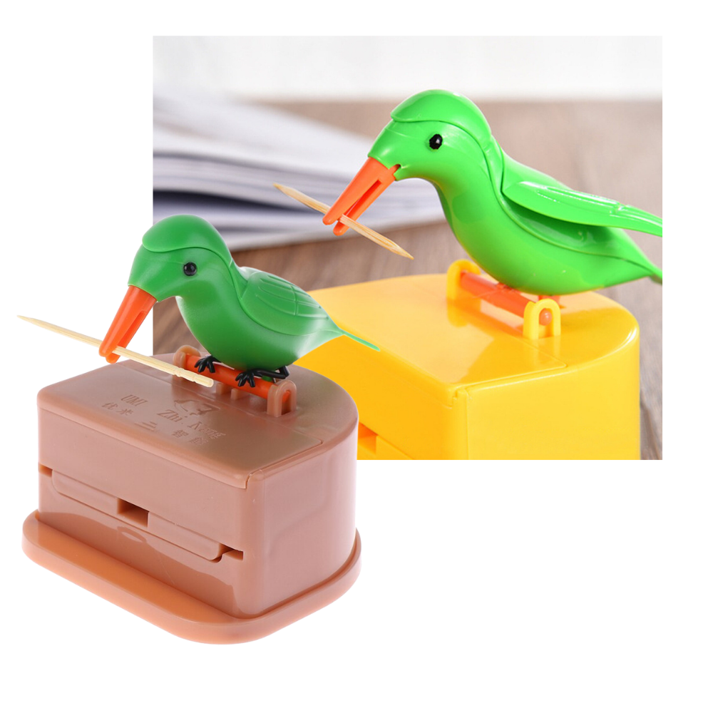 Vogel-Zahnstocher-Spender-Box - Ozerty