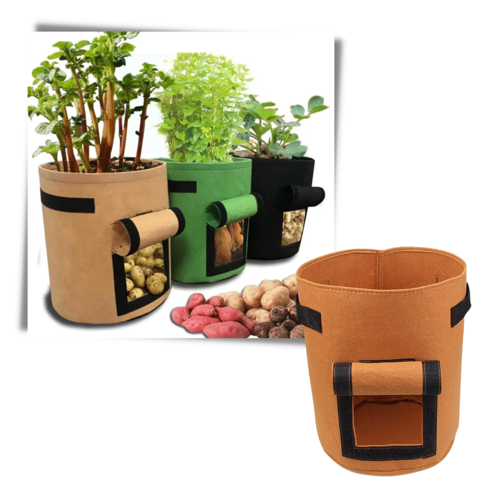 Gemüsepflanzer-Stofftasche - Ozerty