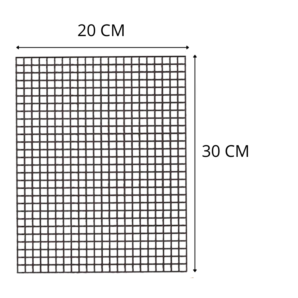 5-teilige Antihaft BBQ-Matte - Ozerty