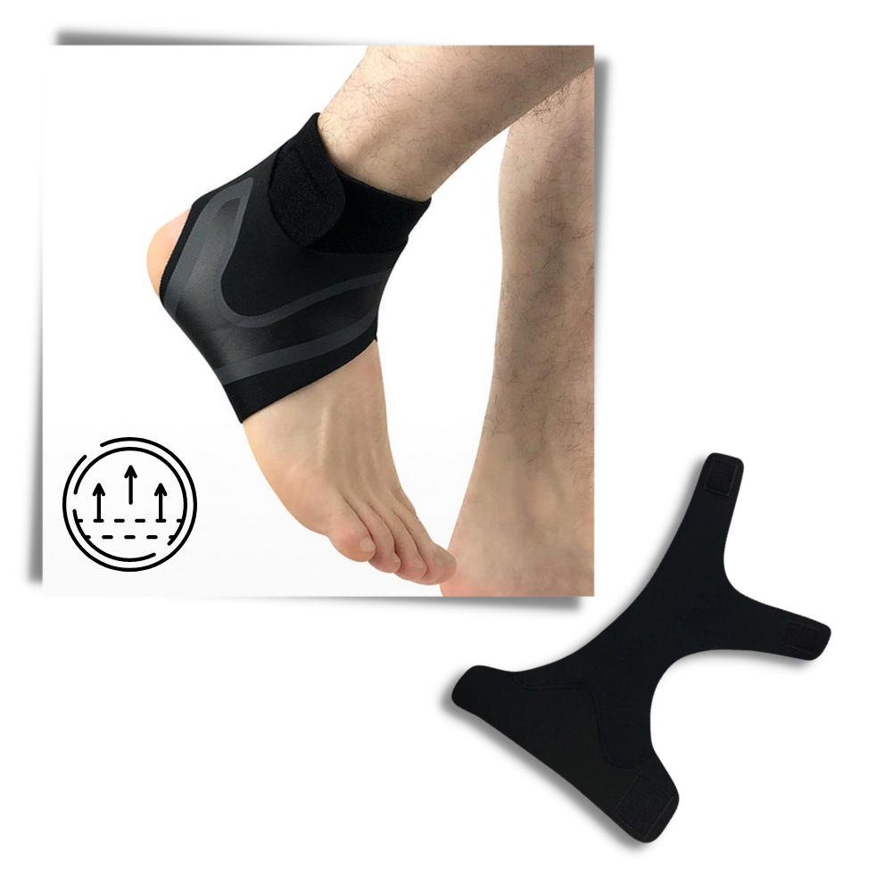Atmungsaktive elastische Knöchelstütze - Ozerty