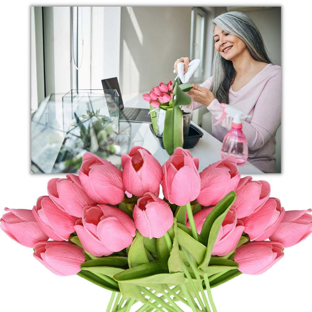 Künstliche Tulpenblume (10 Stück) - Ozerty