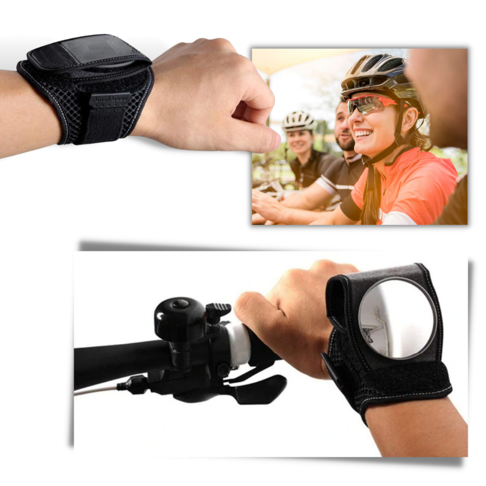 Handgelenk-Rückspiegel für Fahrräder - Ozerty