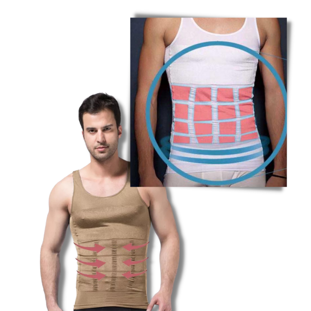 Schlankmachendes Körperformer-Unterhemd  - Ozerty