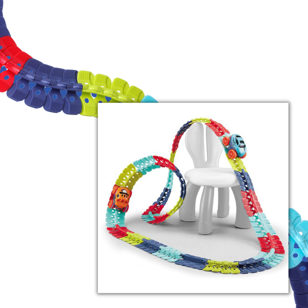 Flexibles Schienenfahrzeug Spielzeug für Kinder - Ozerty
