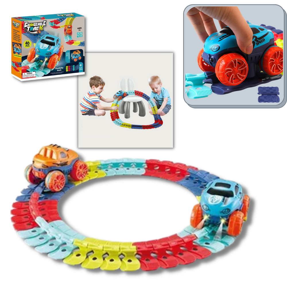 Flexibles Schienenfahrzeug Spielzeug für Kinder - Ozerty