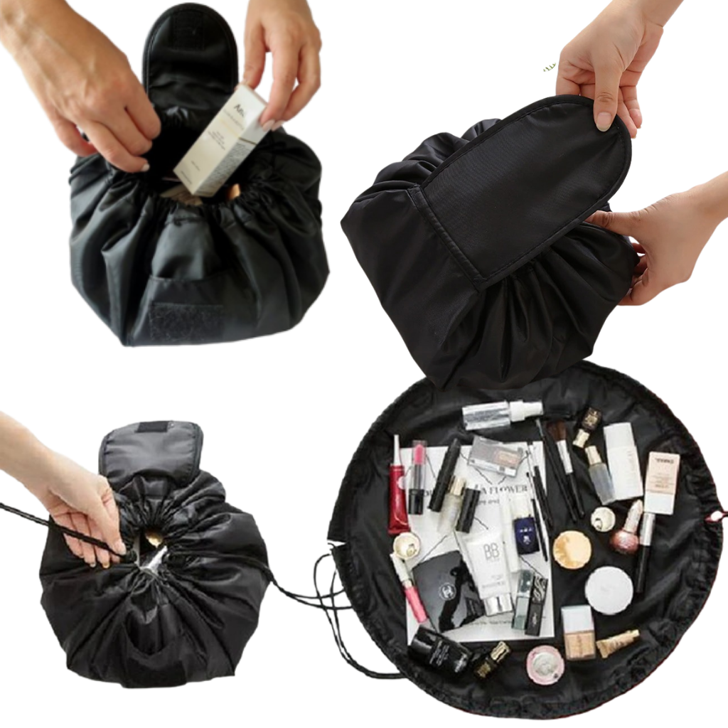 Faltbarer Kordelzug-Makeup-Beutel - Ozerty