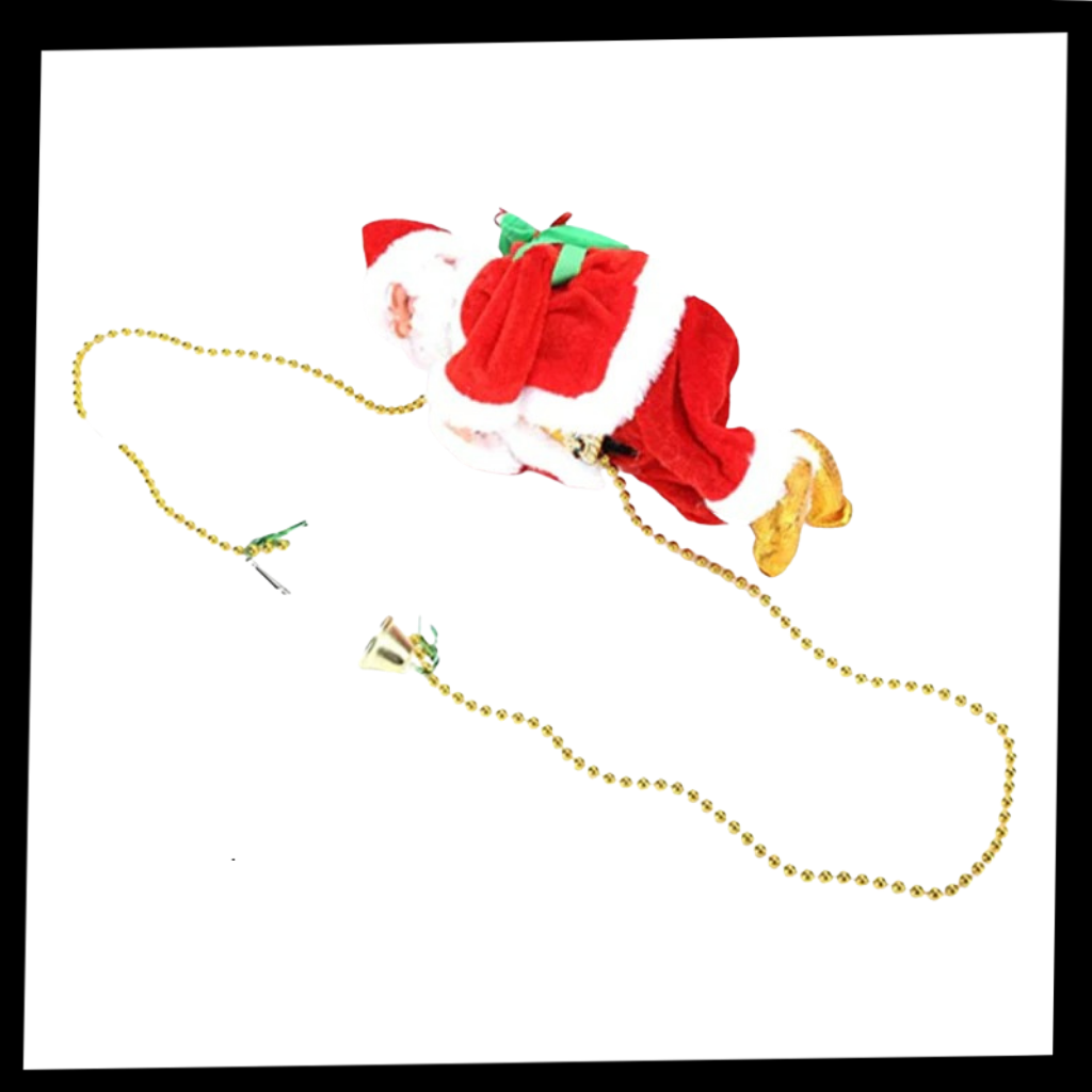 Elektrisch kletternder Weihnachtsmann Dekoration  - Ozerty