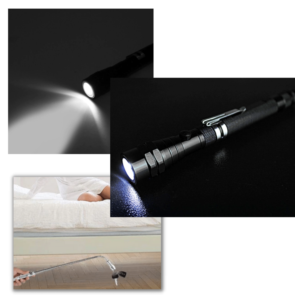 Magnetische Teleskop-LED-Taschenlampe - Ozerty