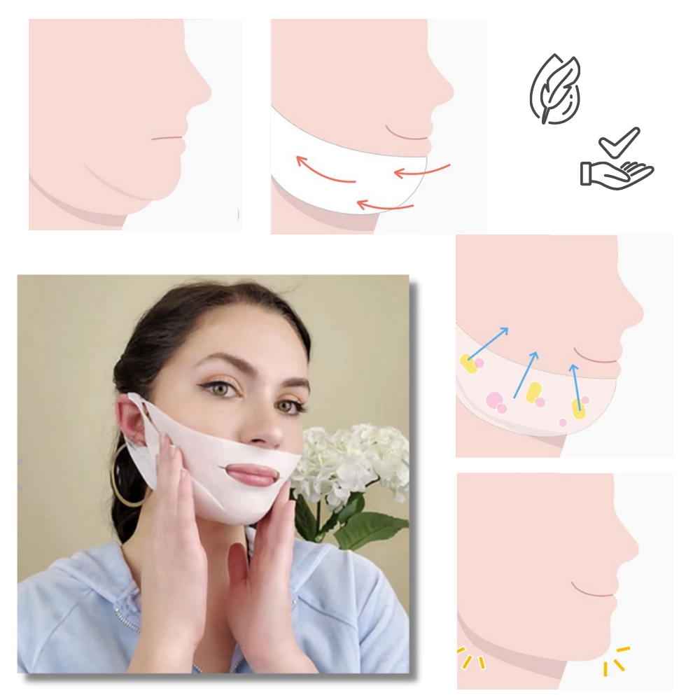 Gesichtslifting und Verschlankungsmaske - Ozerty