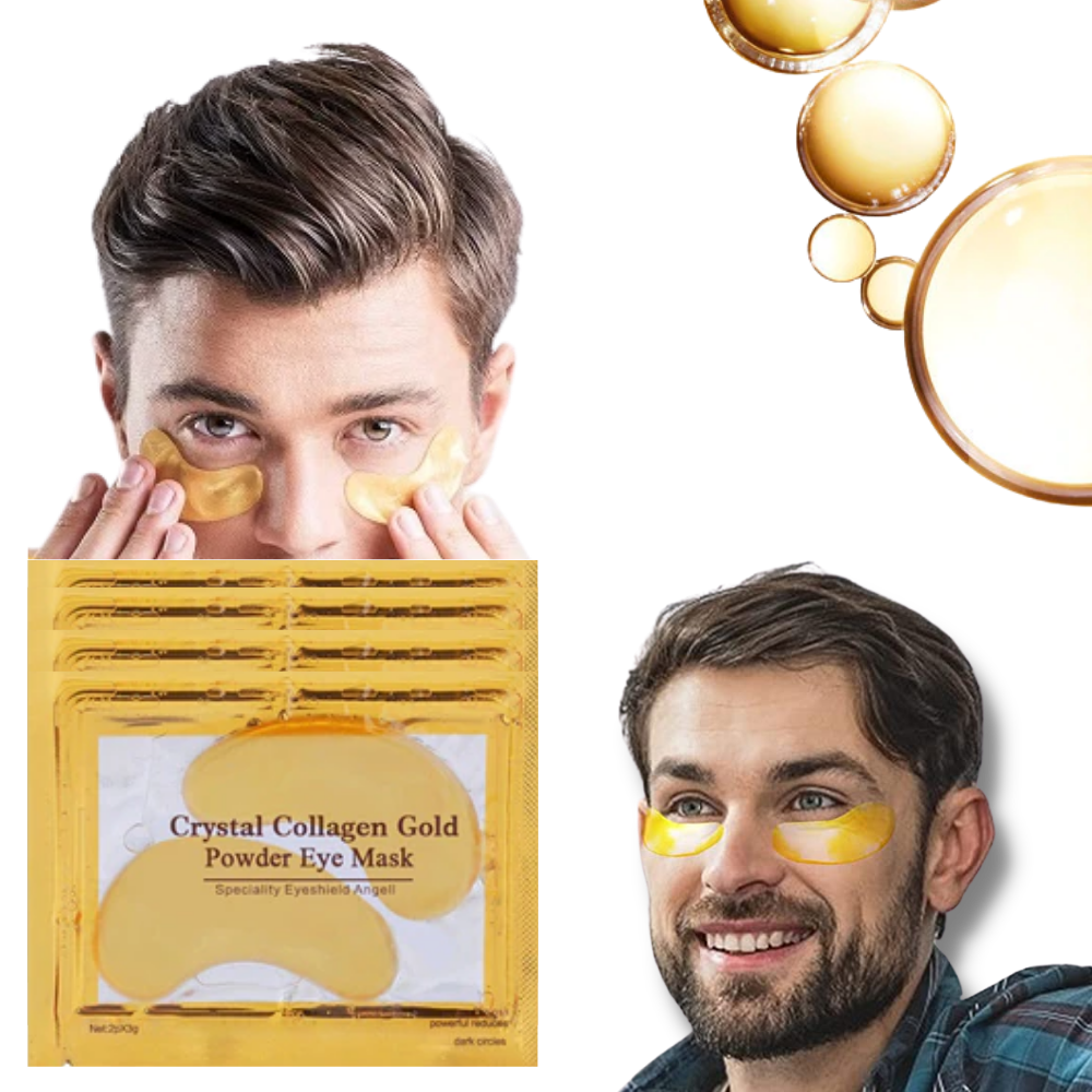 24K Gold Kollagen Augenmaske (20 Paar) - Ozerty