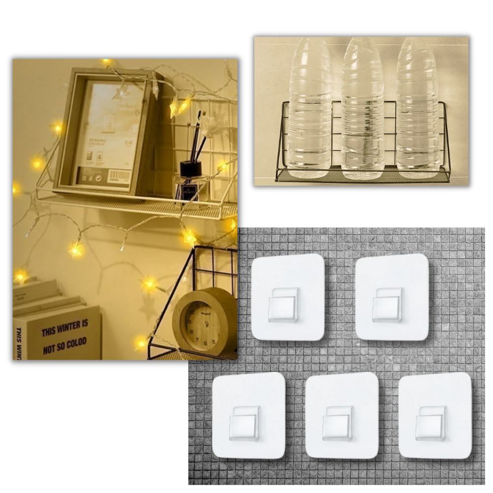 Paket mit selbstklebenden Wandhaken - Ozerty