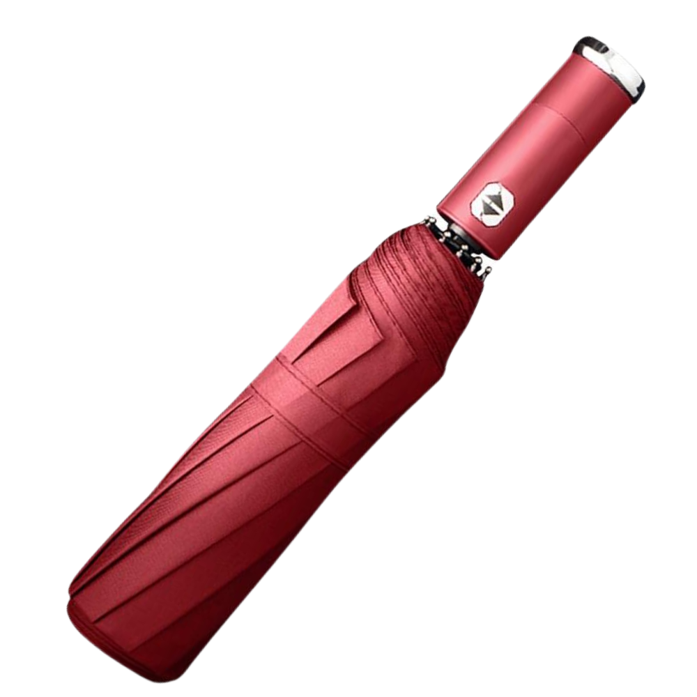 Windproof LED parasol and umbrella