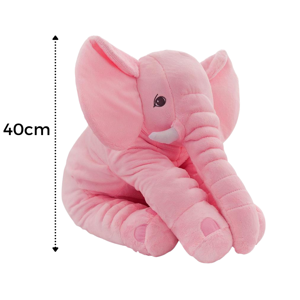Großes Baby-Elefanten-Plüsch-Kissen - Ozerty