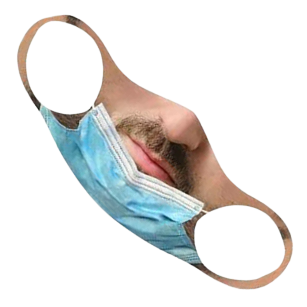 Scherzgesichtsmaske
