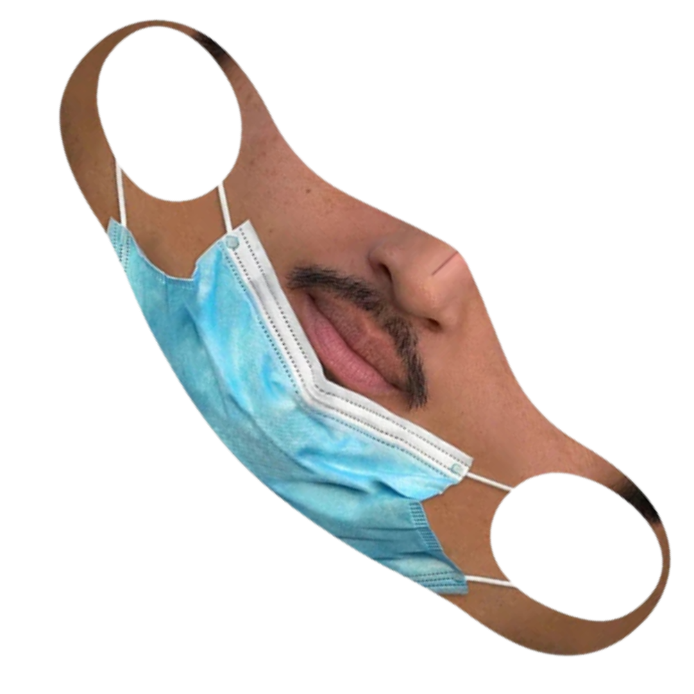 Scherzgesichtsmaske