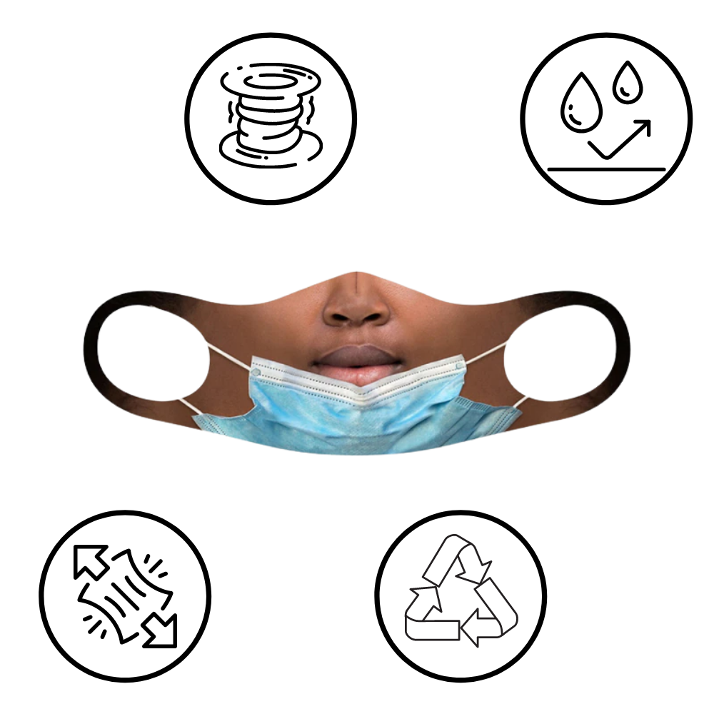 Scherzgesichtsmaske - Ozerty