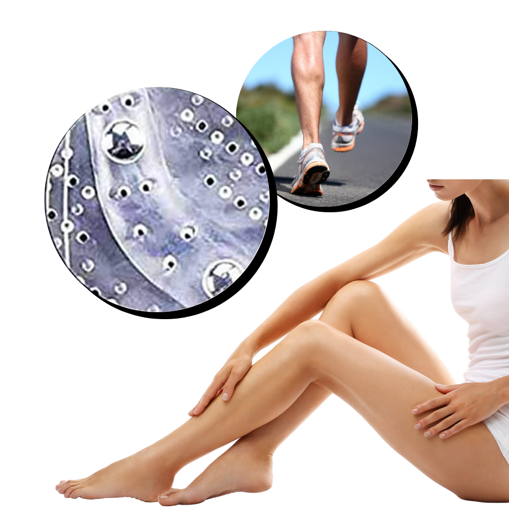 Magnetische Fußmassage-Einlagen - Ozerty