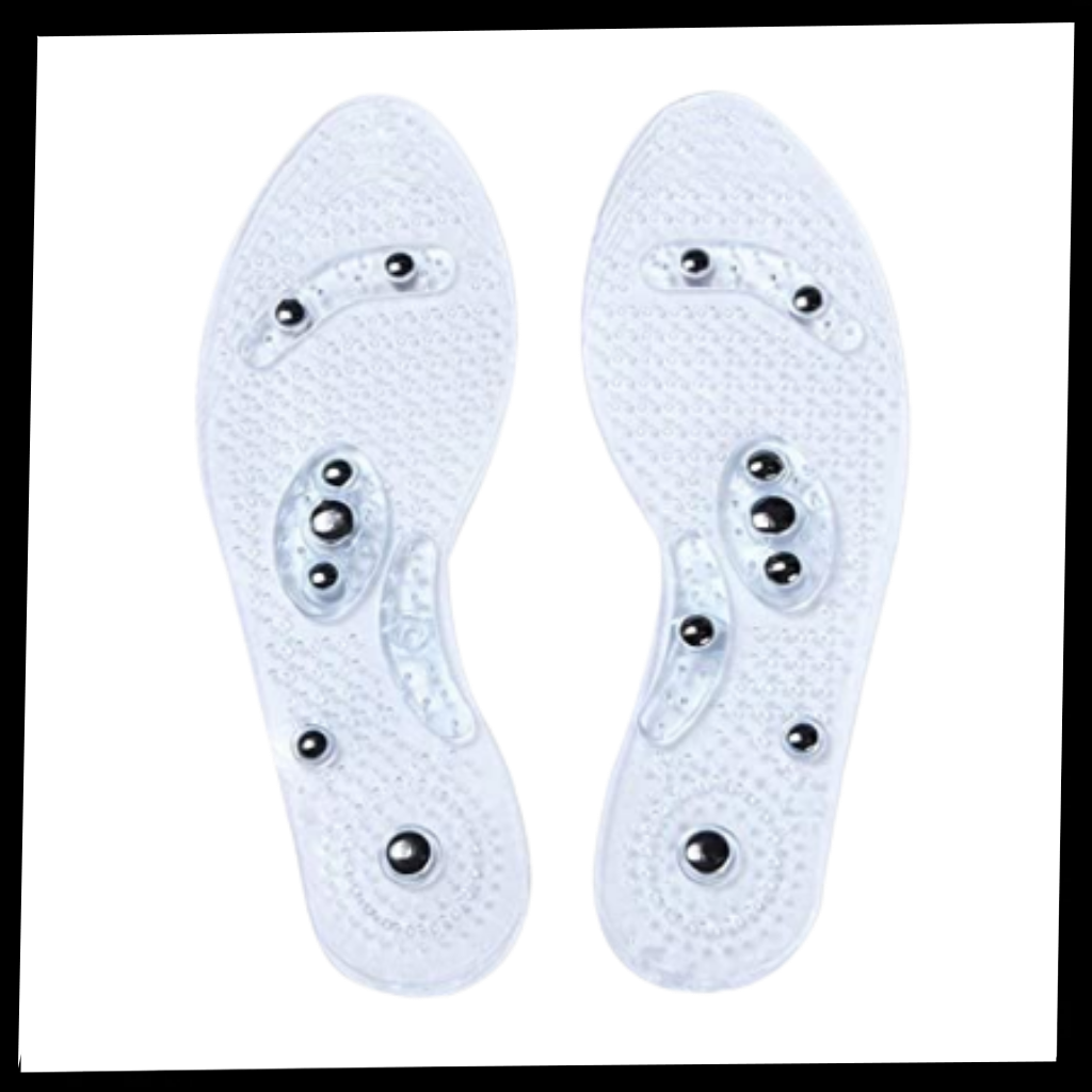 Magnetische Fußmassage-Einlagen - Ozerty
