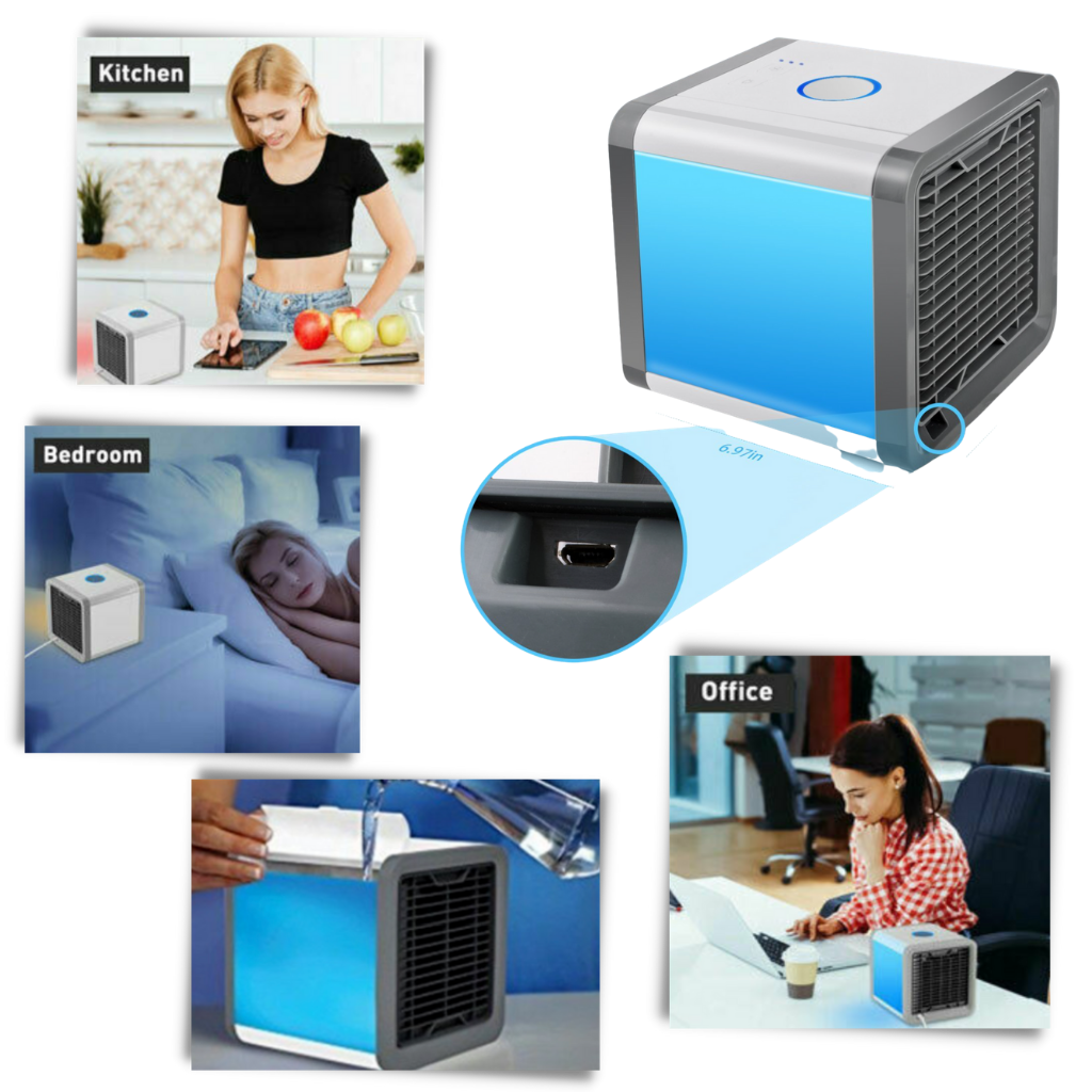 Mini-Klimaanlage USB - Ozerty