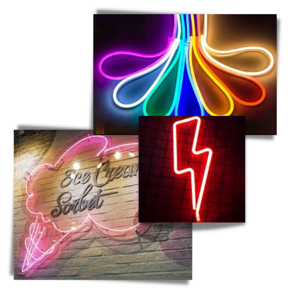 Neon LED Draht Bunt - Ozerty