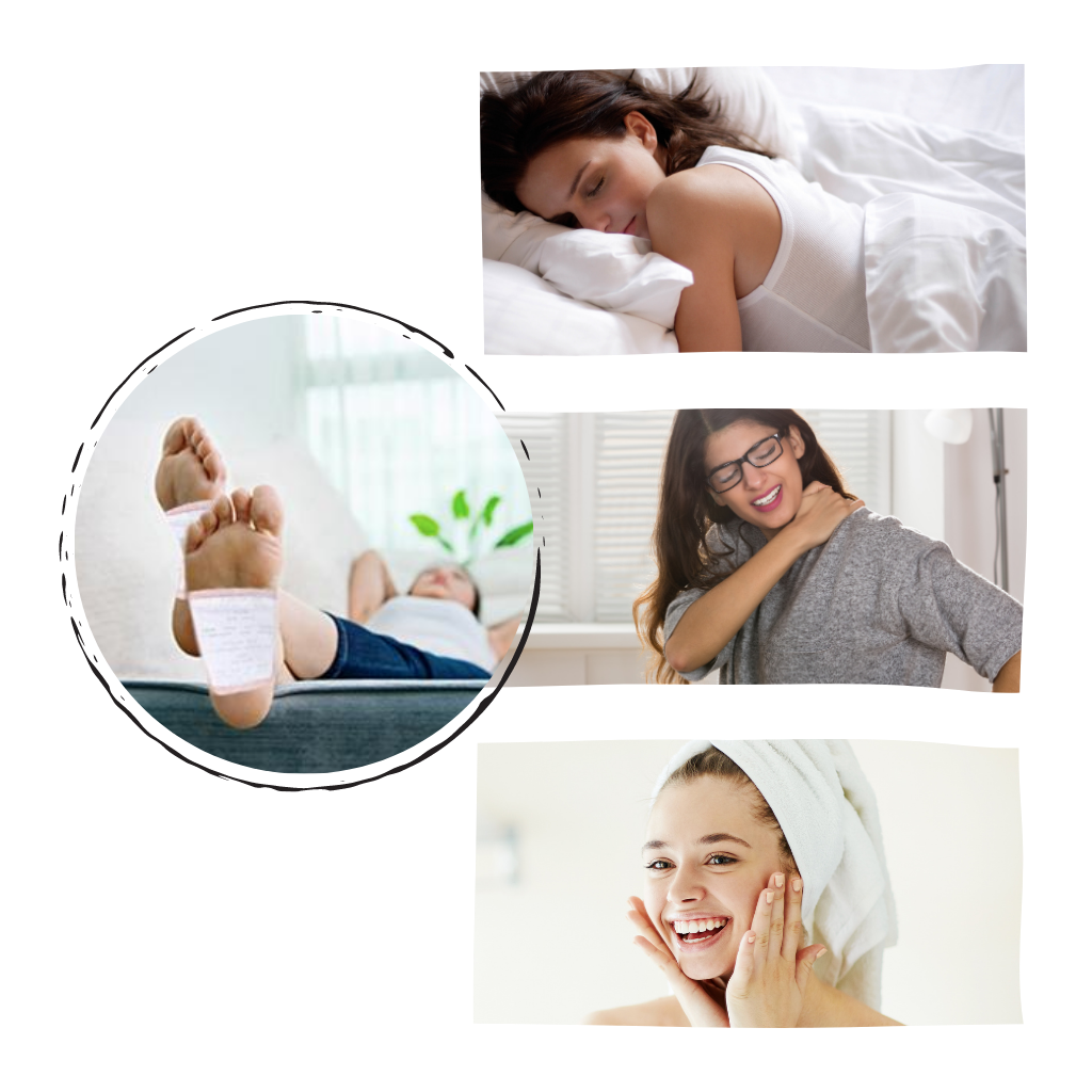 Natürliche Detox-Fußpads - Ozerty