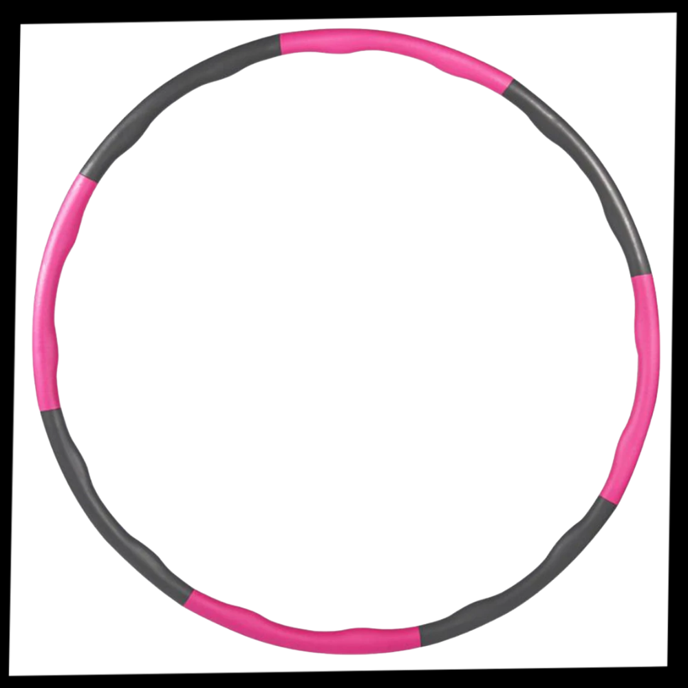 Gepolsterter Fitness-Hula-Hoop-Reifen Verstellbar  - Ozerty