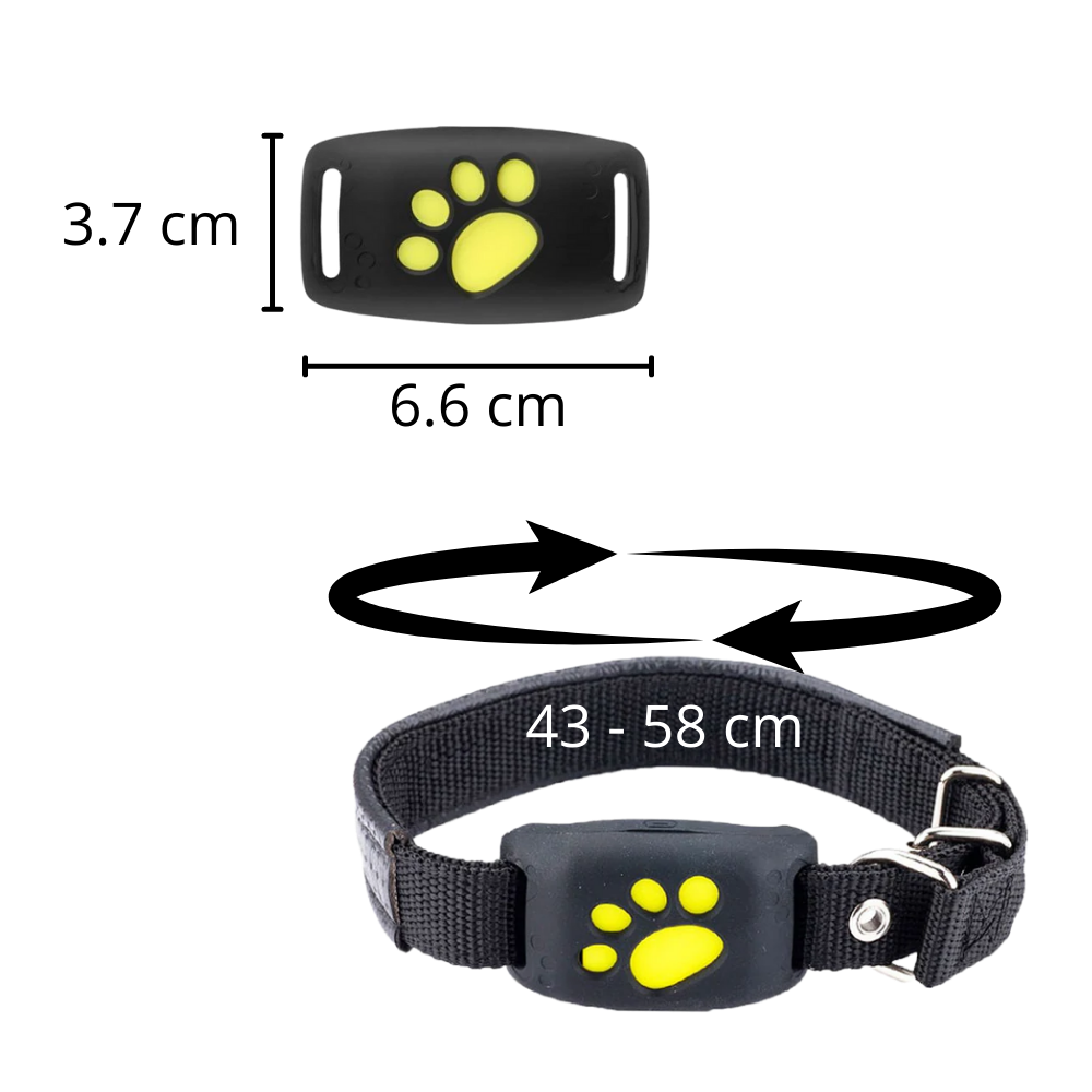 GPS-Tracking-Halsband für Haustiere - Ozerty
