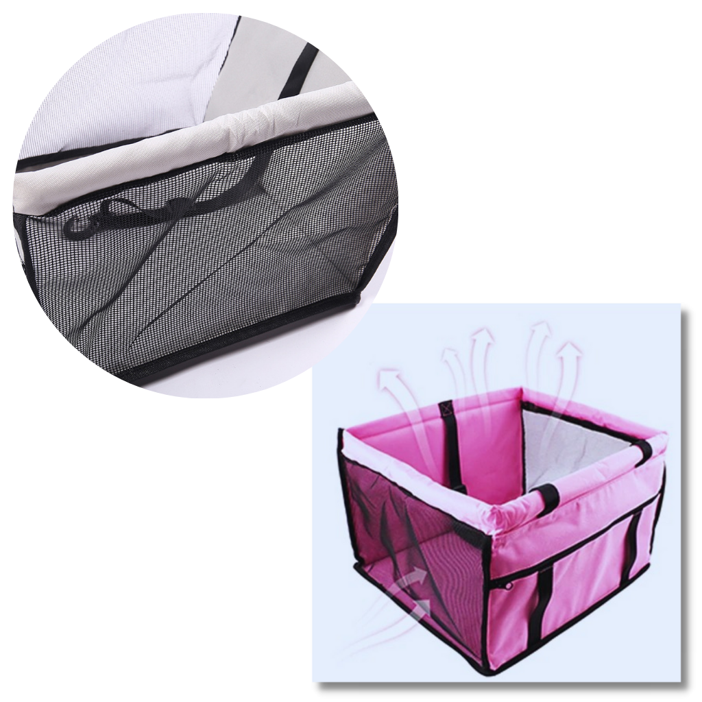 Hundetransporter mit verstellbarem Sitz - Ozerty