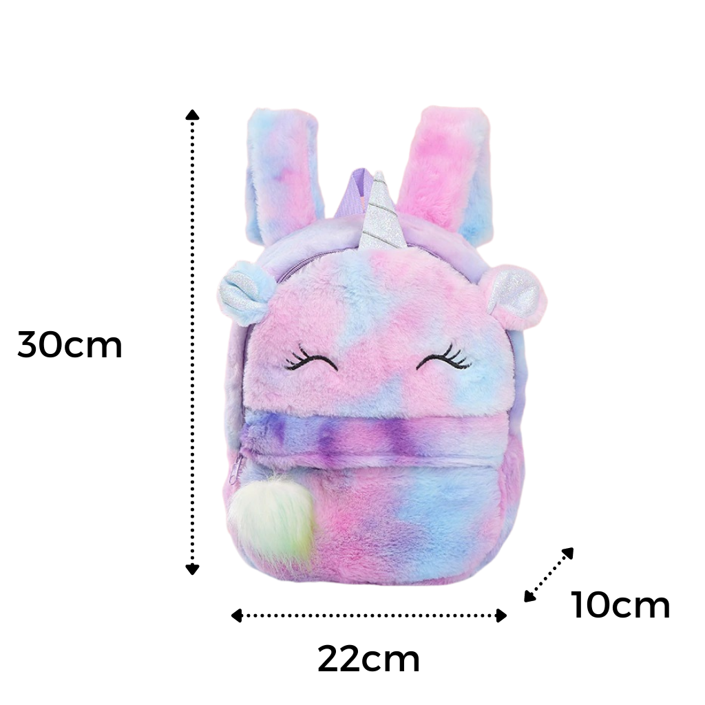 Plüsch Einhorn Mädchen-Rucksack - Ozerty