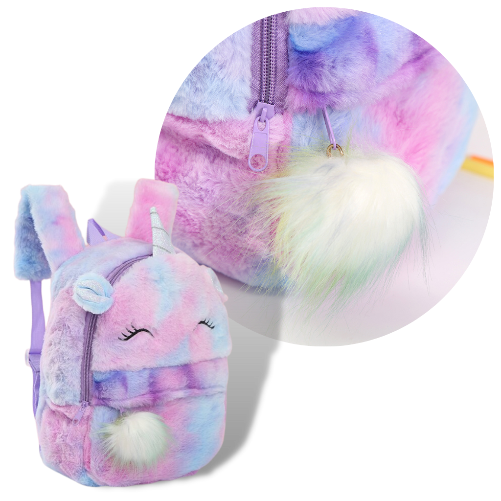 Plüsch Einhorn Mädchen-Rucksack - Ozerty