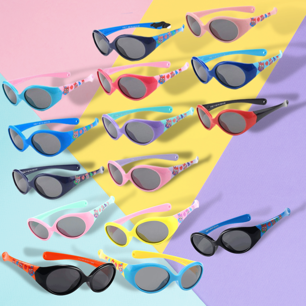 Polarisierte Baby-Sonnenbrille mit Riemen für 0 - 3 Jahre