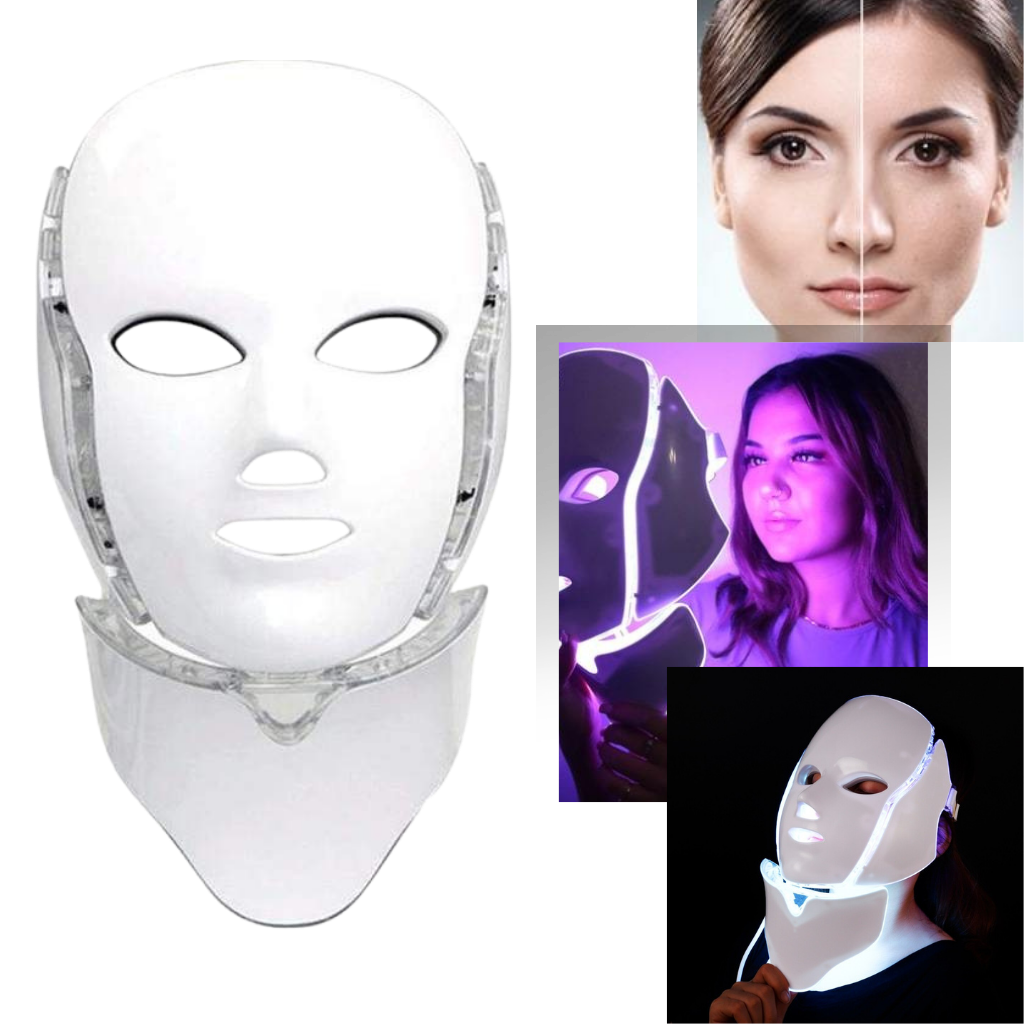 Professionelle LED Foton Lichttherapie Maske - Ozerty