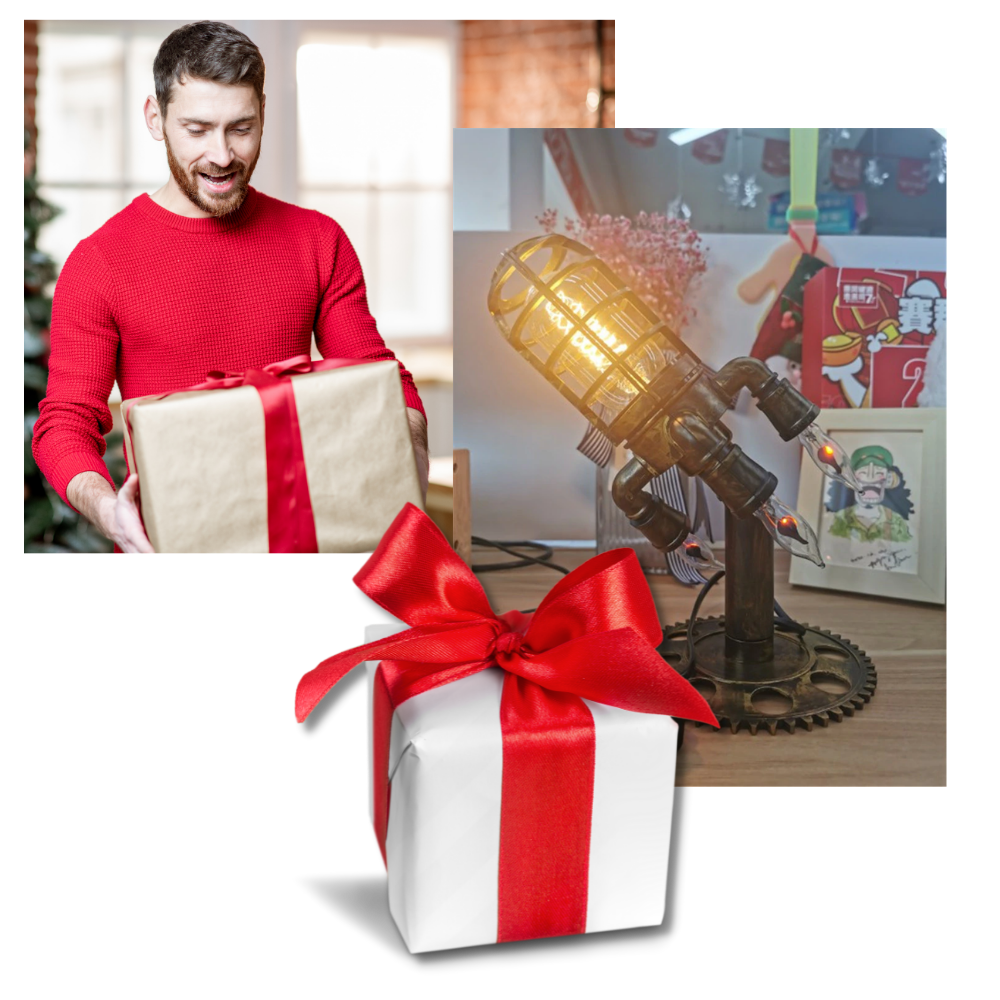Raketenförmige LED-Lampe - Ozerty