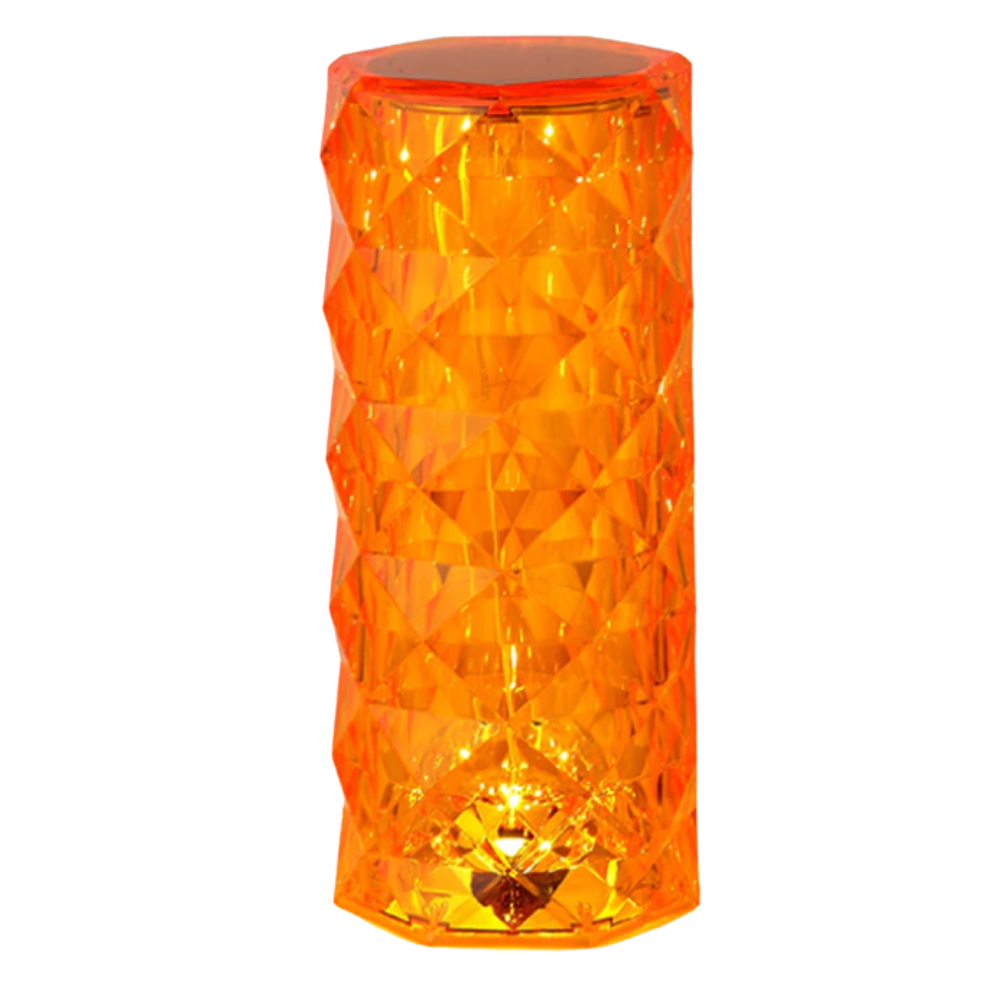 Luxurious crystal table lamp