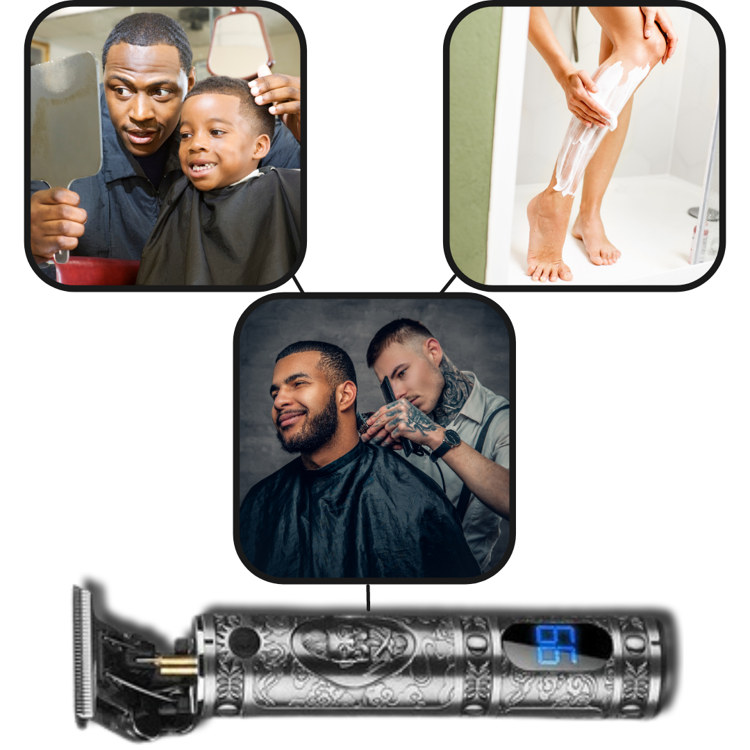 Wiederaufladbare Friseur-Haarschneidemaschine - Ozerty