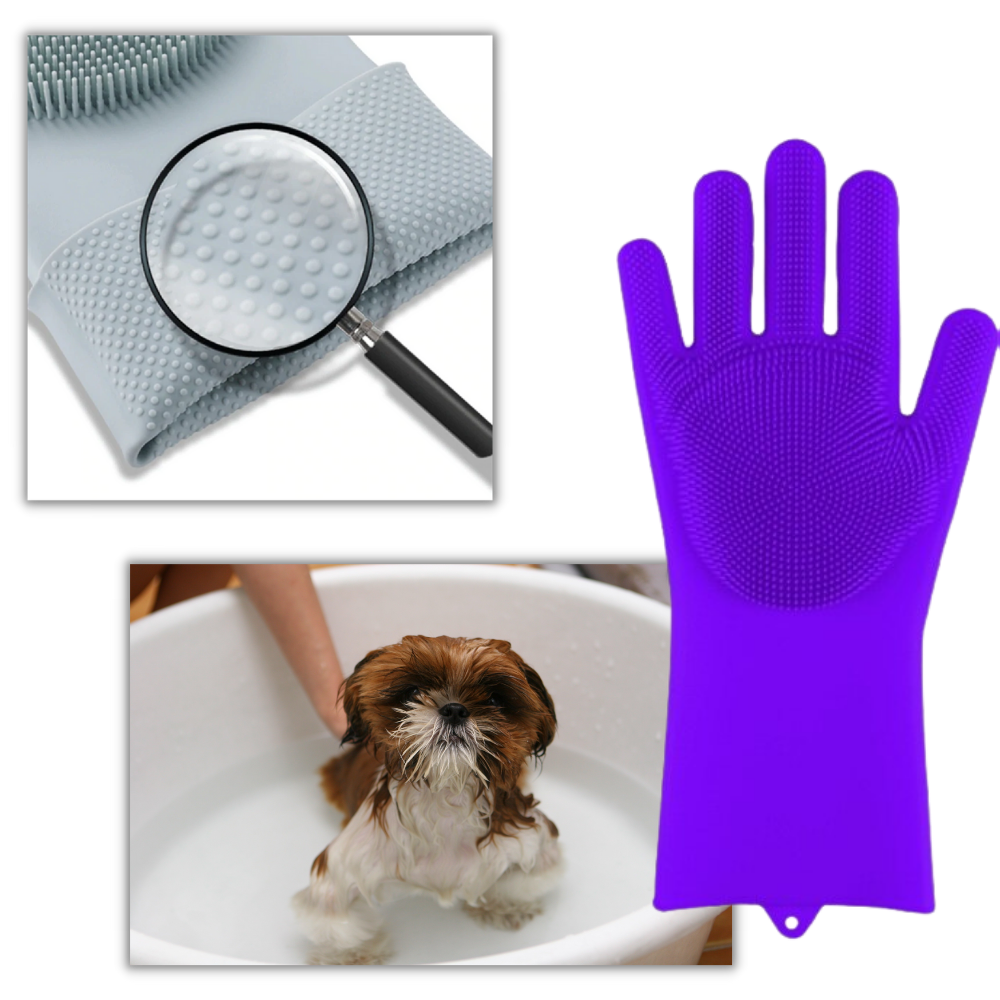 Mehrzweck-Silikon-Spülhandschuhe - Ozerty