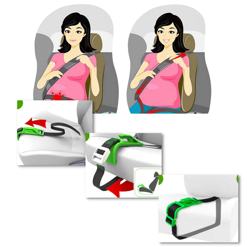Sicherheitsgurtversteller zum Schutz von Schwangeren - Ozerty