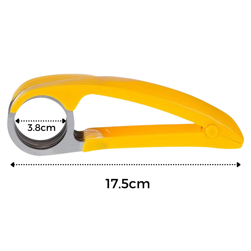 Bananenschneider aus Edelstahl - Ozerty