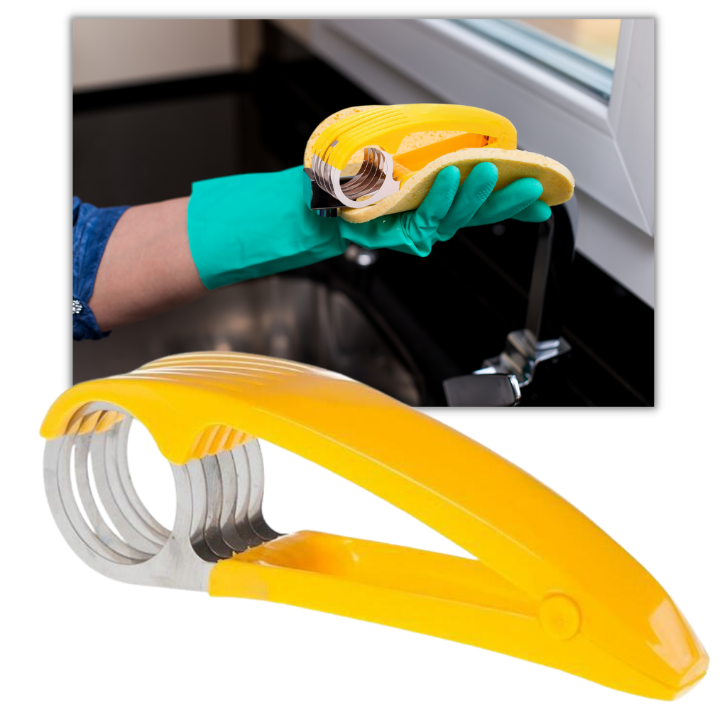 Bananenschneider aus Edelstahl - Ozerty