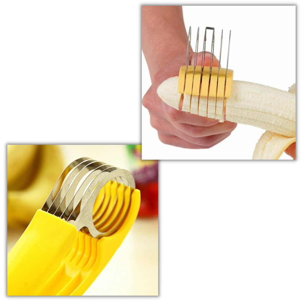 Bananenschneider aus Edelstahl - Ozerty